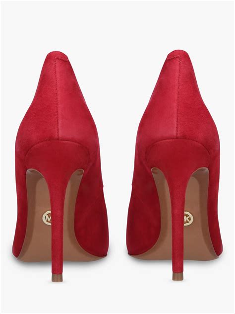 michael kors red court shoes